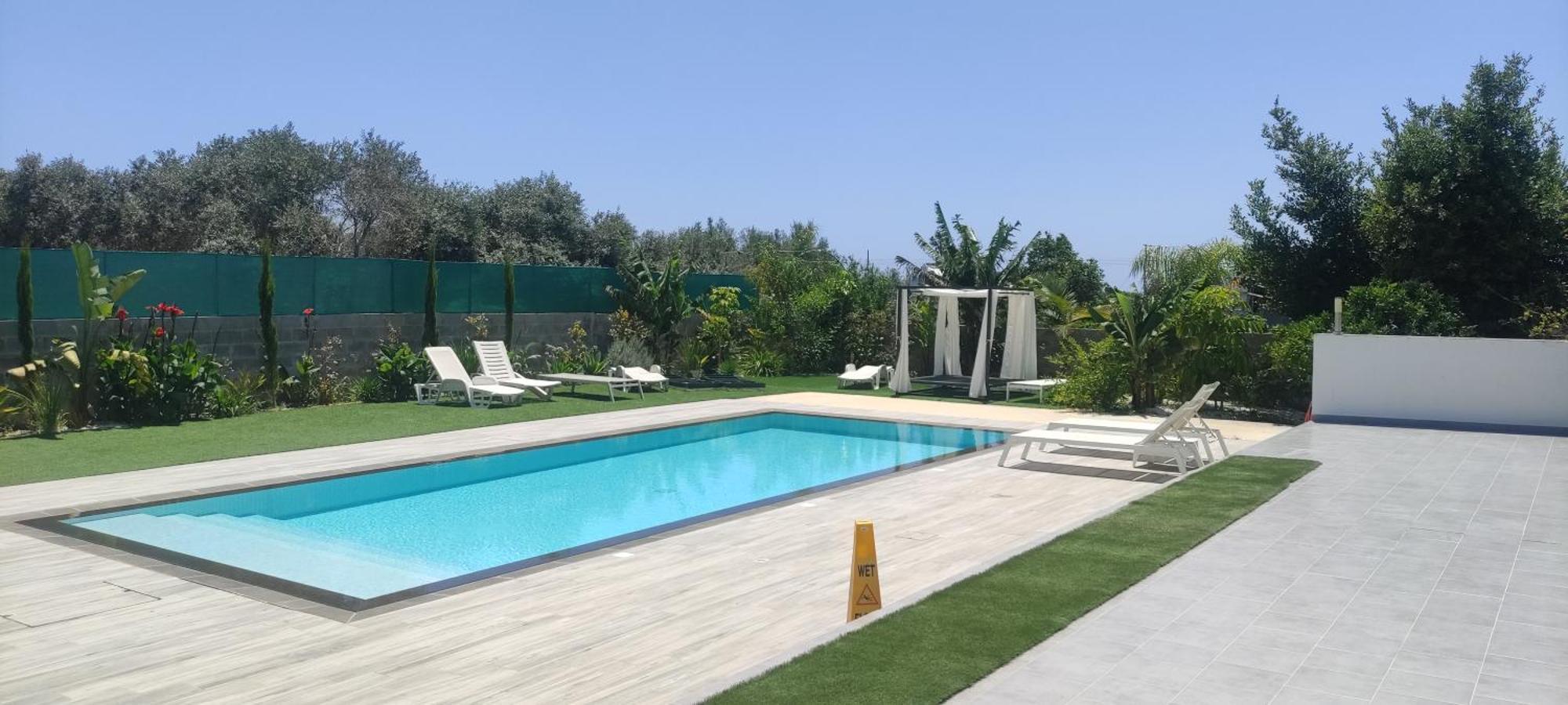 Kiti Village Villa, Cyprus, Salt-Water Pool, 6 Bedrooms, Larnaca Eksteriør bilde